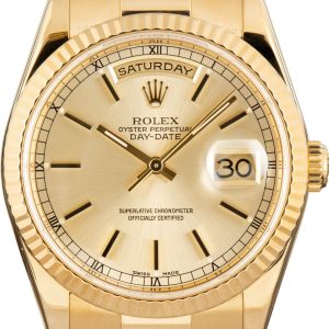 Luxury Rolex Day-Date 118208 Clone Watch
